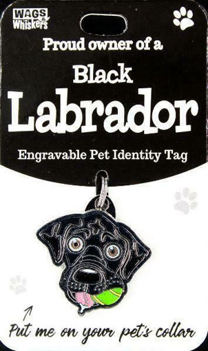 Picture of BLACK LABRADOR ID TAG